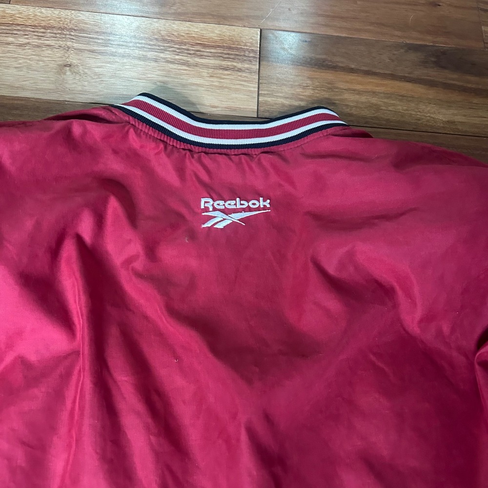 Reebok Cardinals NFL Pro Line Pullover Jacket Vintage Football‎ XL - Picture 7 of 8